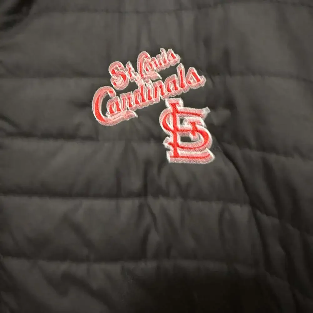St Louis Cardinals Under Armour 1/2 Zip‎ Pullover Sweatshirt Jacket MLB